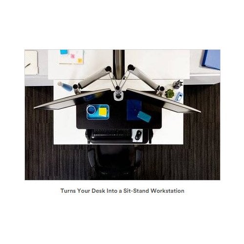 3M Black Precision Standing Desk - SD60B