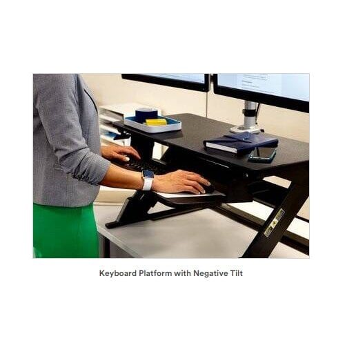 3M Black Precision Standing Desk - SD60B