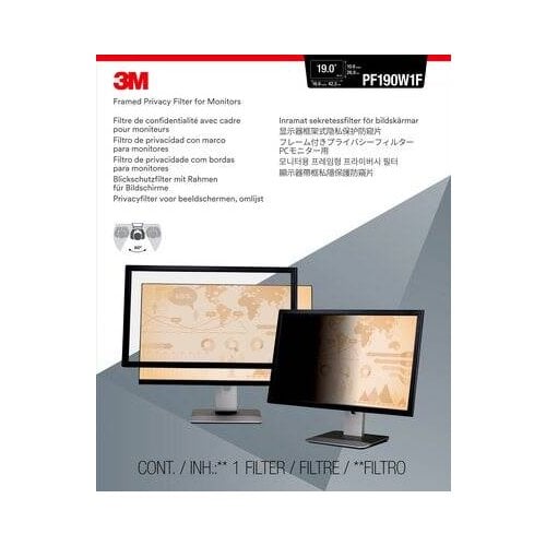 3M Framed Privacy Filters for Widescreen Monitor (16:10 aspect ratio)