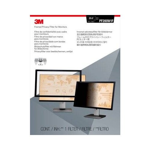 3M Framed Privacy Filters for Widescreen Monitor (16:10 aspect ratio)
