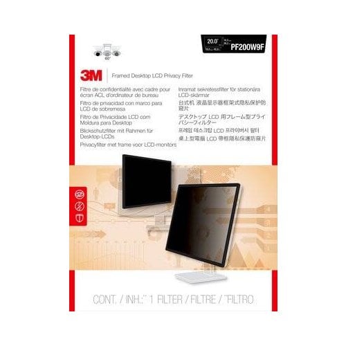 3M Framed Privacy Filters for Widescreen Monitor (16:9 aspect ratio)