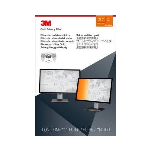 3M Gold Privacy Filters for Widescreen Monitor (16:9 aspect ratio)