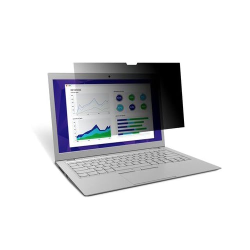 3M Touch Privacy Filter for  Widescreen Laptop with COMPLY Attachment System (16:9 aspect ratio) - Standard Fit