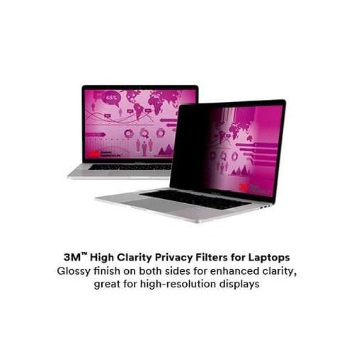 3M High Clarity Privacy Filters for Widescreen Laptop with COMPLY Attachment System (16:9 aspect ratio)