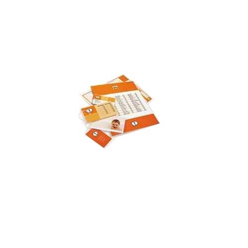 3mil 5" x 7" Photo Size Sticky Back Laminating Pouches - 100pk