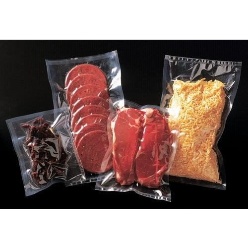 6" x 10" 3mil Clear Vacuum Bags w/ Tear Notch - 250pcs