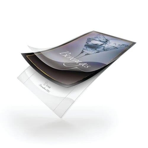 GBC Swingline EZUse 3mil Menu Size Thermal Laminating Pouches 100pk - 3200720C