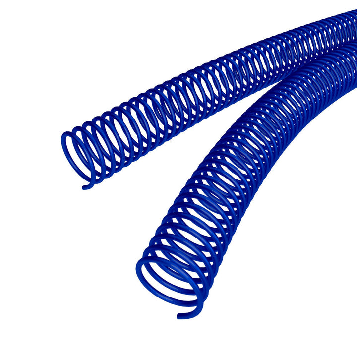30mm Blue 4:1 Pitch Spiral Binding Coil - 100pk