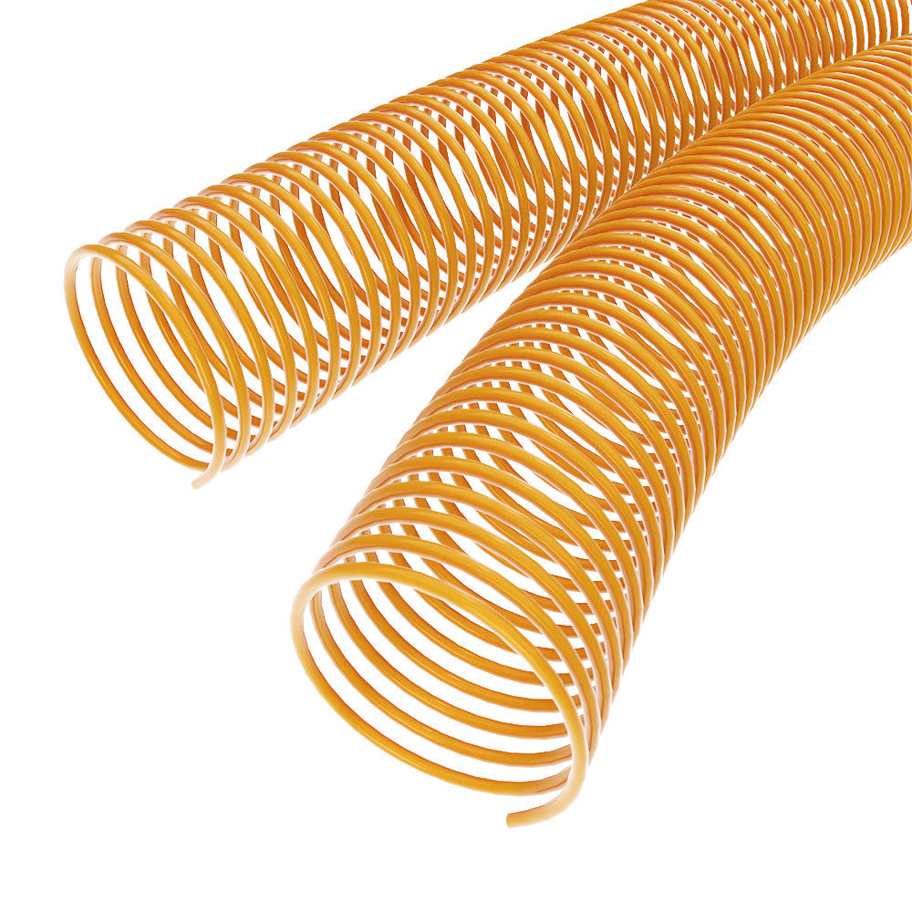 50mm Golden Yellow 4:1 Pitch Spiral Binding Coil - 100pk