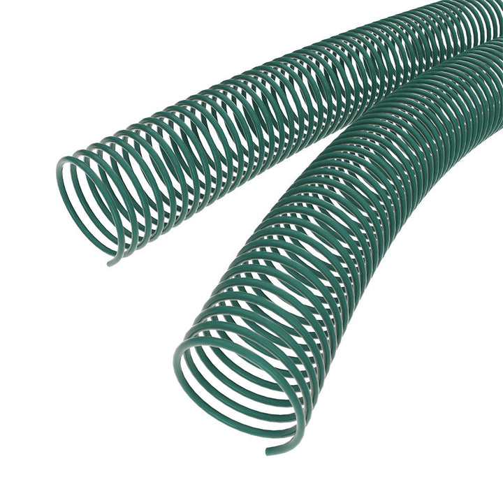 42mm Green 4:1 Pitch Spiral Binding Coil - 100pk