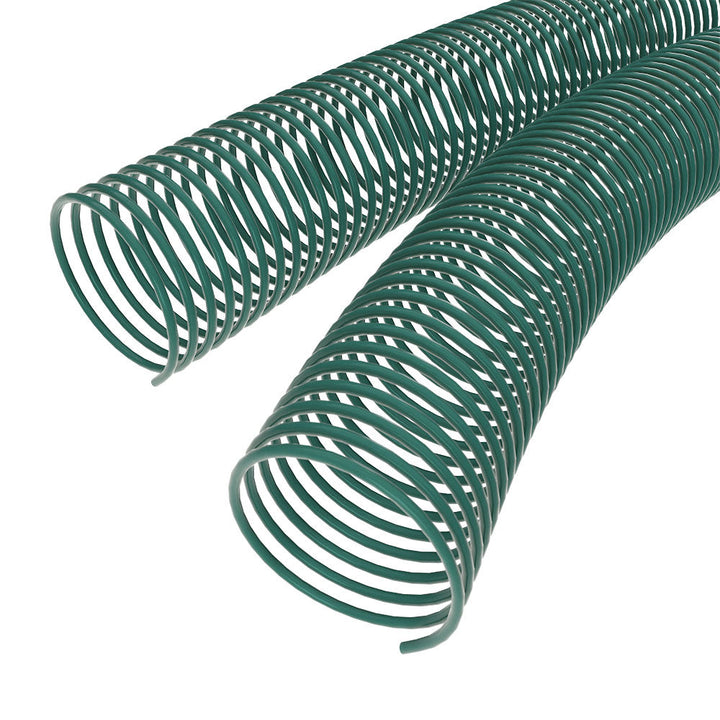 50mm Green 4:1 Pitch Spiral Binding Coil - 100pk