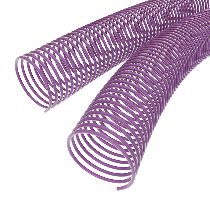 50mm Lilac 4:1 Pitch Spiral Binding Coil - 100pk