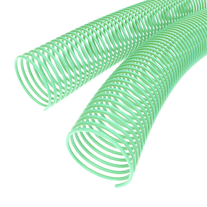 50mm Mint Green 4:1 Pitch Spiral Binding Coil - 100pk