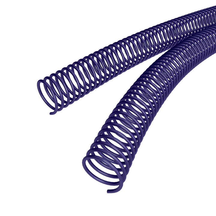 28mm Navy 4:1 Pitch Spiral Binding Coil - 100pk