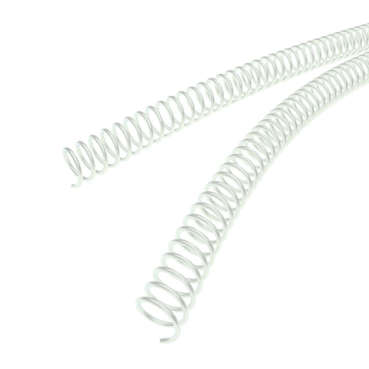 16mm Pearl 4:1 Pitch Spiral Binding Coil - 100pk