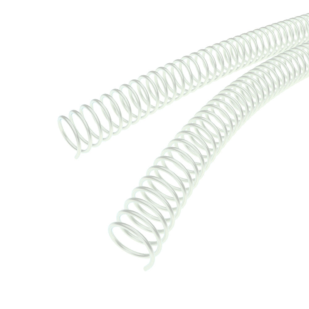 22mm Pearl 4:1 Pitch Spiral Binding Coil - 100pk