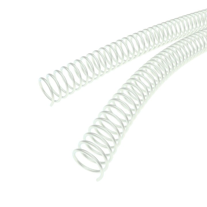 22mm Pearl 4:1 Pitch Spiral Binding Coil - 100pk