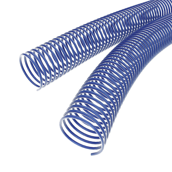42mm Reflex Blue 4:1 Pitch Spiral Binding Coil - 100pk