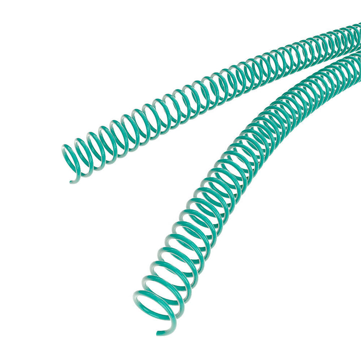 14mm Teal 4:1 Pitch Spiral Binding Coil - 100pk