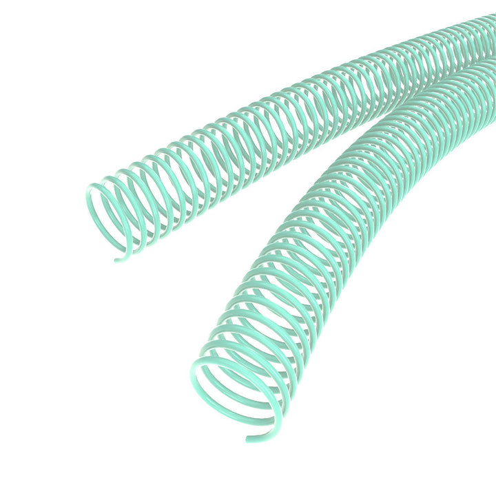 30mm Turquoise 4:1 Pitch Spiral Binding Coil - 100pk