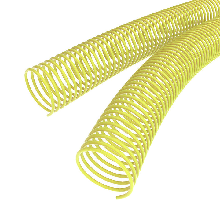 45mm Yellow 4:1 Pitch Spiral Binding Coil - 100pk
