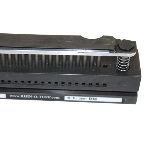 4:1 Round .250 Die Set Rhin-O-Tuff HD6500 and HD7000