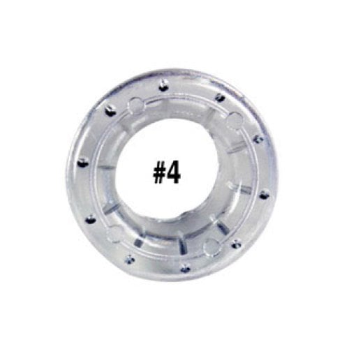 #4 Clear Plastic Grommets - 500 Sets