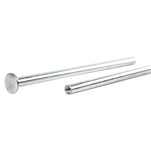 4" Silver Aluminum Screw Posts - 100pk