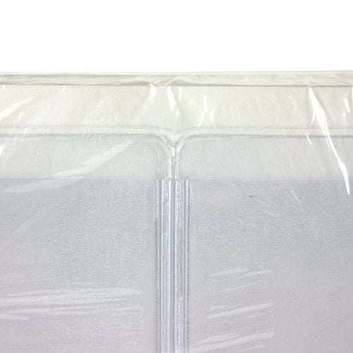 4" x 4" Crystal Clear Adhesive Vinyl Pockets 100pk