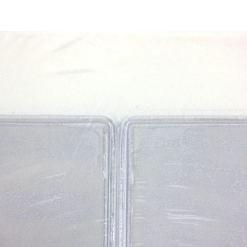 4" x 4" Crystal Clear Adhesive Vinyl Pockets 100pk