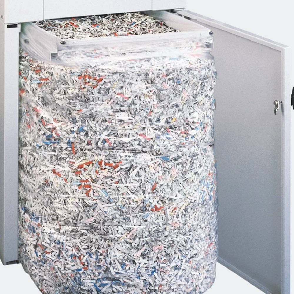 MBM Destroyit 4108 Level P-2 High Capacity Strip-Cut Paper Shredder - DSH0345L