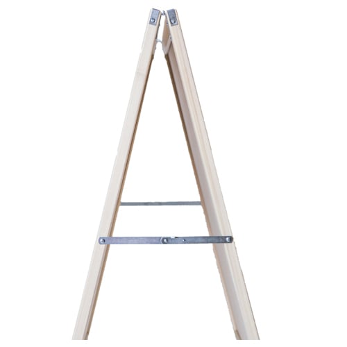 42" x 24" Two-Sided Black Chalkboard Signage Easel w/ Natural Wood Frame
