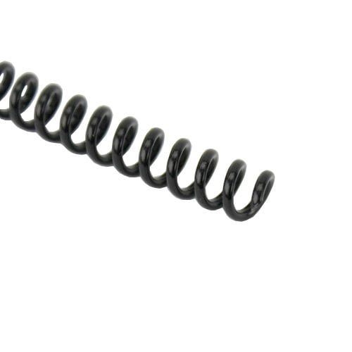 42mm Black 4:1 Pitch Spiral Binding Coil - 100pk
