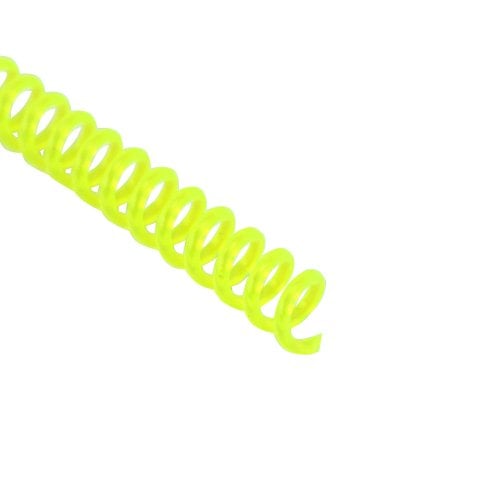 42mm Neon Yellow 4:1 Pitch Spiral Binding Coil - 100pk
