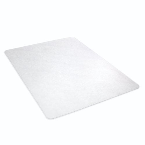 45" x 53" Deflecto® Antimicrobial EconoMat Chair Mat for Hard Floors Rectangle Shape with Straight Edges