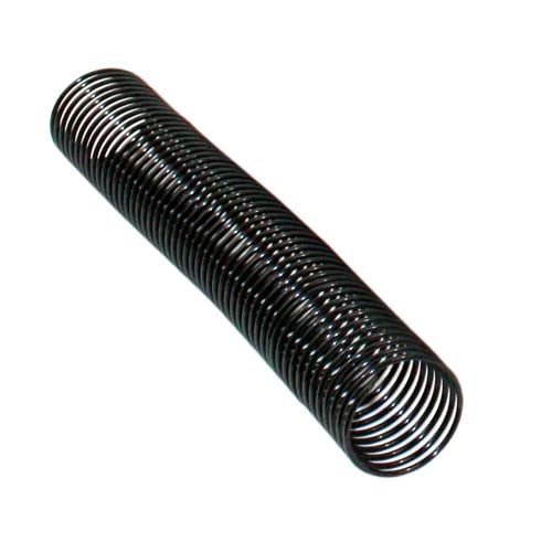 45mm Black 4:1 Pitch Spiral Binding Coil - 100pk