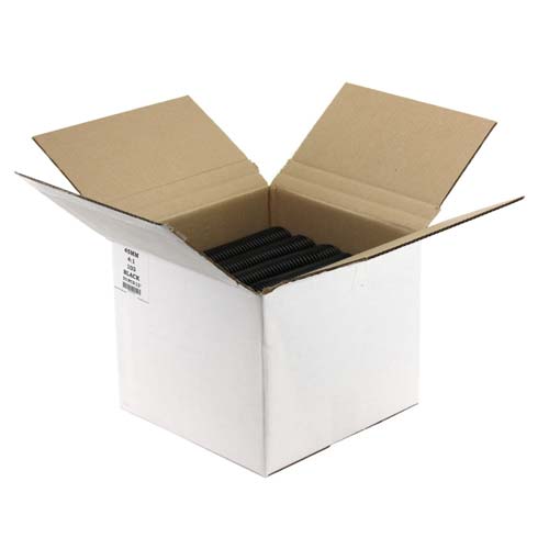 45mm Black 4:1 Pitch Spiral Binding Coil - 100pk