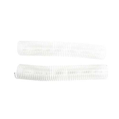 45mm Clear 4:1 Pitch Spiral Binding Coil - 100pk
