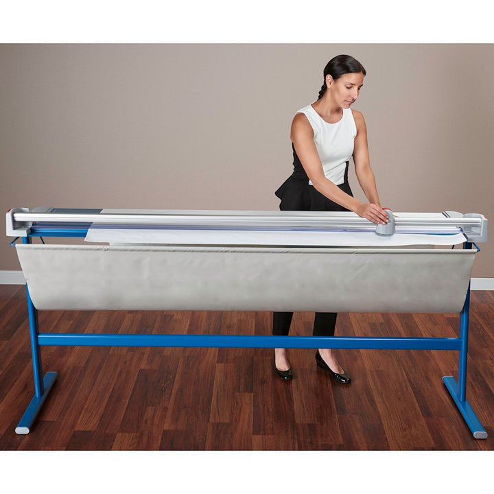 Dahle Model 472S 72" Premium Rolling Trimmer With Stand