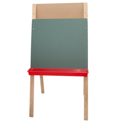 48" x 24" Adjustable Height Dry-Erase/Chalkboard Easel