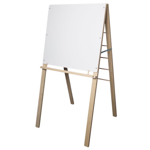 48" x 24" Big Book Display Easel with 24" x 24" Dry-Erase Surface