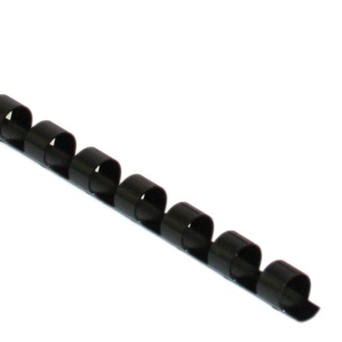 5/16" Black Plastic Binding Combs - 100pk