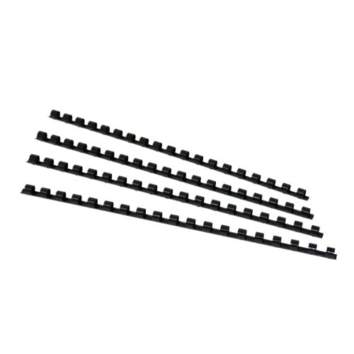 5/16" Black Plastic Binding Combs - 100pk