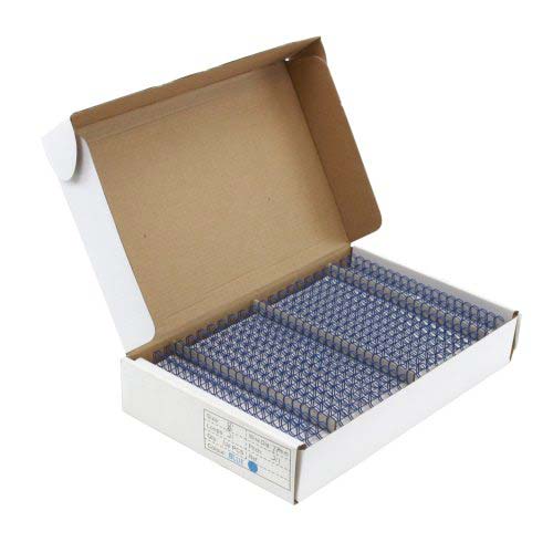 Blue 5/16" 2:1 Pitch Twin Loop Wire - 100pk