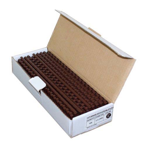 5/16" Brown Plastic Binding Combs - 100pk