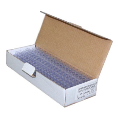 5/16" Clear Plastic Binding Combs - 100pk