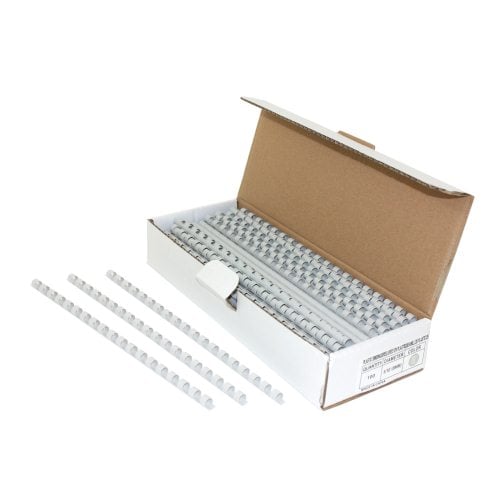 5/16" Grey Plastic Binding Combs - 100pk