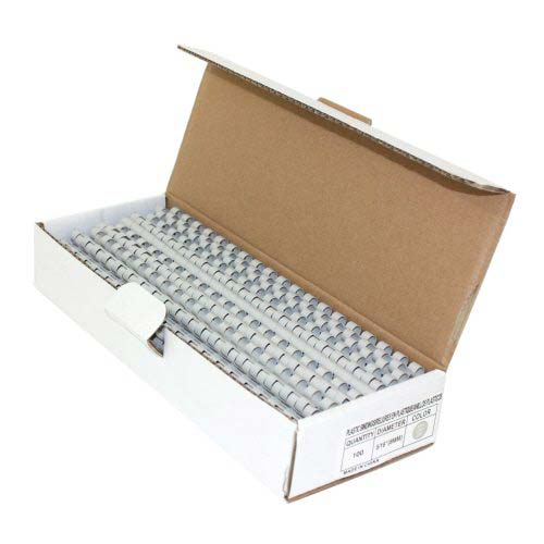 5/16" Grey Plastic Binding Combs - 100pk