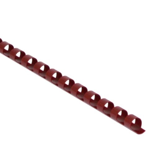 5/16" Maroon Plastic Binding Combs - 100pk