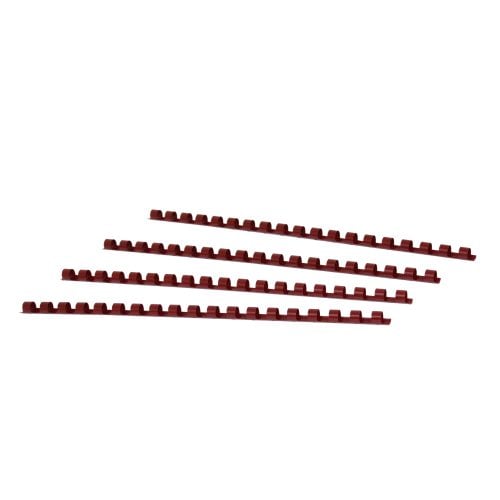 5/16" Maroon Plastic Binding Combs - 100pk